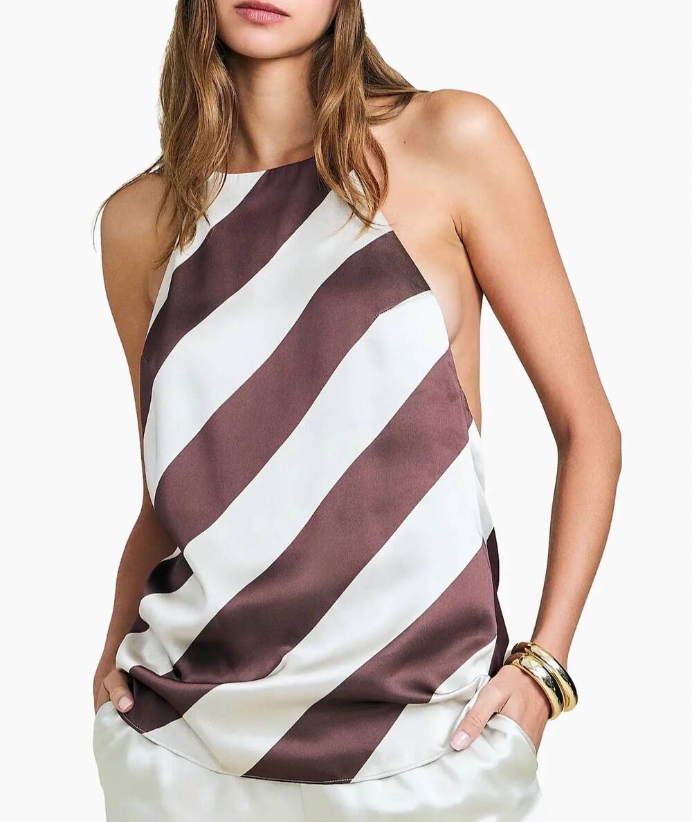 NEW SER.O.YA tilly top in brown